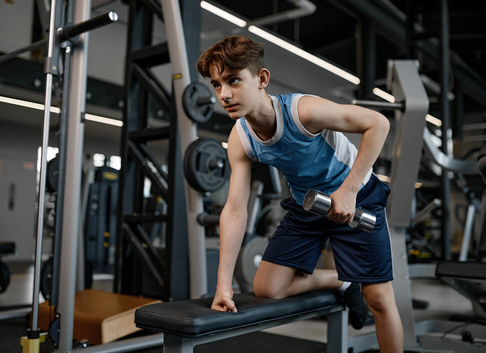 Aktives Muskeltraining in deinem Body-Gym